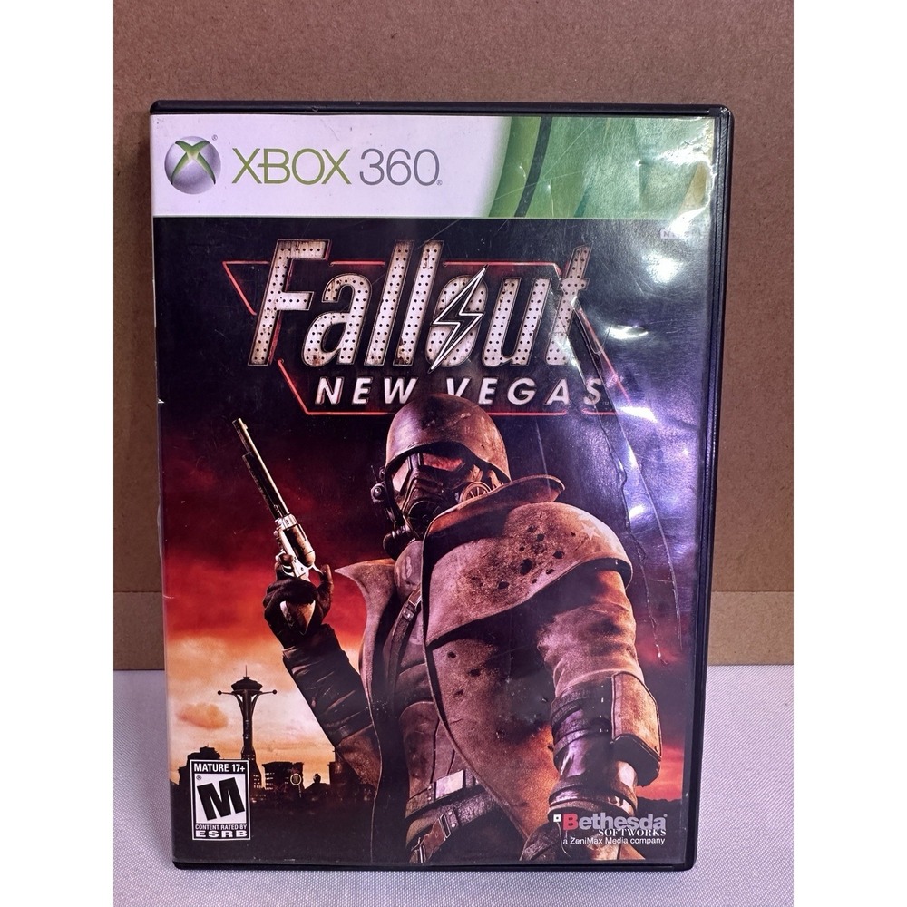 Fallout: New Vegas (Microsoft Xbox 360, 2010) with Manual 952680